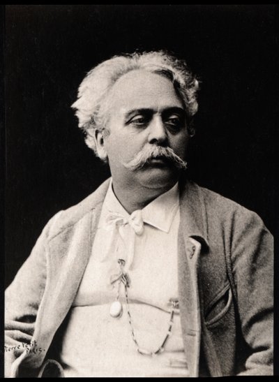 Portrait of Albert Ernest Carrier Belleuse, French sculptor and painter by French Photographer
